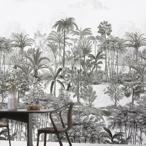 ISIDORE LEROY - amazone panthère - Papier Peint Panoramique