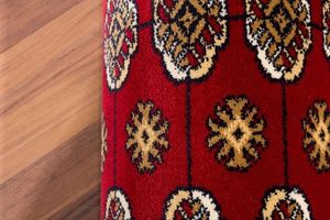 NAZAR - tapis hayat 120x170 red - Tapis Traditionnel