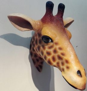 TexArtes - trophee girafe - Sculpture Animalière