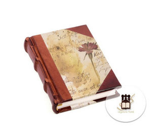 Cahier Cuir Vintage Rétro Blanco, Journal intime, Carnet de notes, Carnet  de
