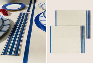 LORO PIANA Interiors - the suitcase stripe - Set De Table