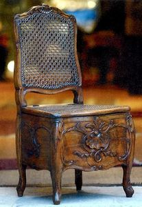 Antiquités Lachaux -  - Chaise De Commodités