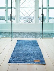 RUG SOLID - jeans rug, jeans-- - Tapis Contemporain