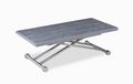 Table basse relevable-WHITE LABEL-Table basse UPDOWN relevable extensible chêne gris