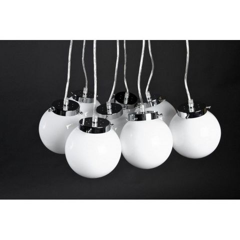 WHITE LABEL - Suspension-WHITE LABEL-Lampe suspension design Meli