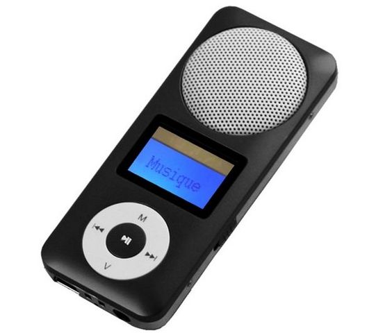 MPMAN - MP3-MPMAN-Fiesta 2 - 2 Go - noir - Lecteur MP3