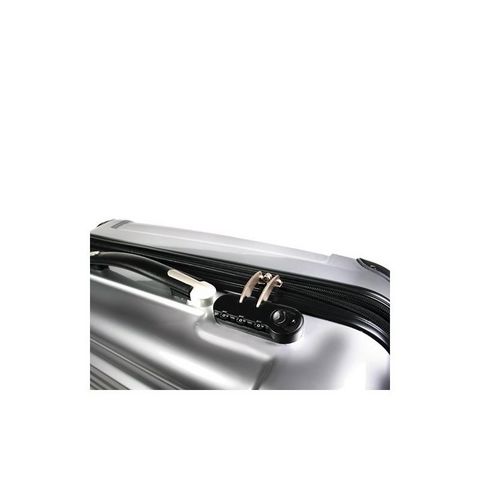WHITE LABEL - Valise à roulettes-WHITE LABEL-Lot de 3 valises bagage gris