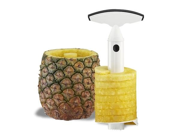 WHITE LABEL - Vide-ananas-WHITE LABEL-La découpe ananas facile deco maison ustensile cui