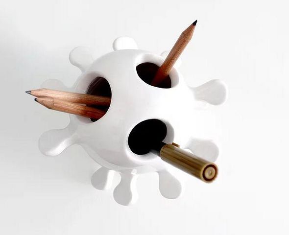 ELENA SALMISTRARO - Pot à crayons-ELENA SALMISTRARO-Stepladder pen-holder
