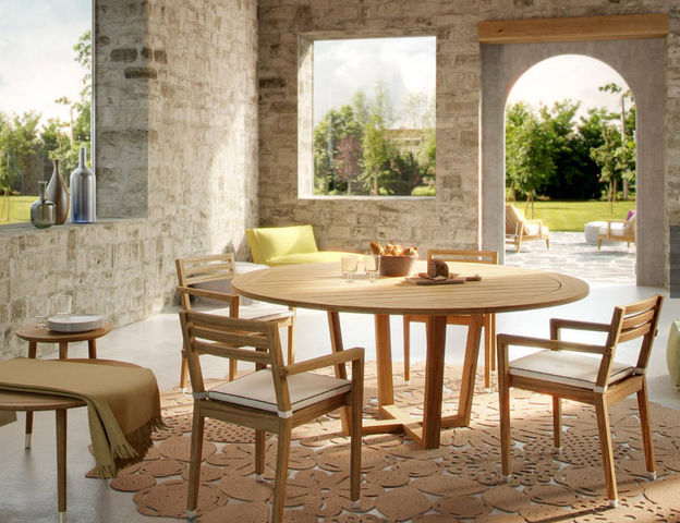 ITALY DREAM DESIGN - Table de jardin ronde-ITALY DREAM DESIGN-Desert
