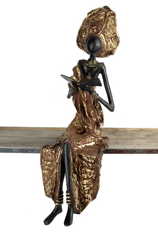 Bronzes d'Afrique - Statuette-Bronzes d'Afrique
