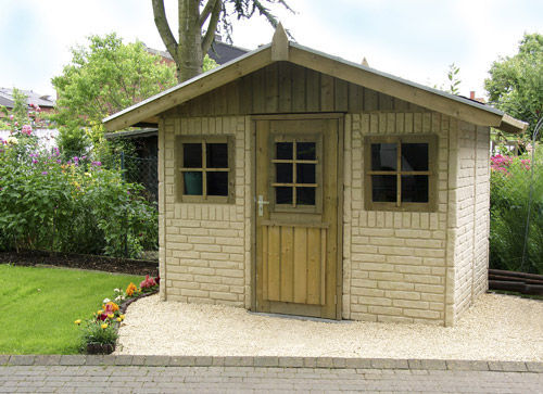 Beckers - Abri de jardin bois-Beckers-Cottage Haus 3,00 x 2,00 m