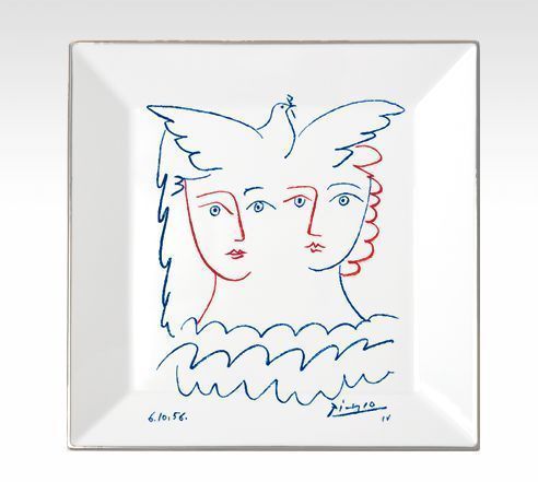 MARC DE LADOUCETTE PARIS - Vide-poche-MARC DE LADOUCETTE PARIS-Picasso Deux femmes et Colombe 1956