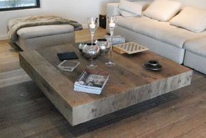 Cabuy Didier -  - Square Coffee Table