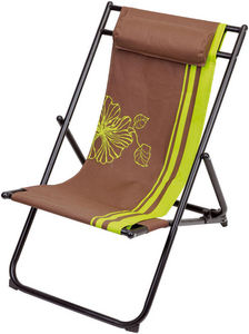 WDK Groupe Partner - chilienne 3 positions hibiscus chocolat anis avec  - Deck Chair