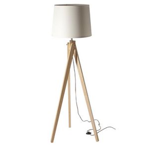 CHIARO - lampe 3 pieds scandinave abat-jour blanc - Table Lamp
