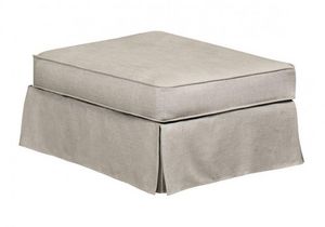 Home Spirit - pouf harry extra large tissu tweed lin - Floor Cushion