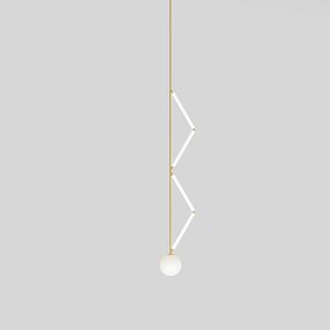 ATELIER ARETI - side triangle - Hanging Lamp