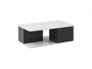 WHITE LABEL - table basse perception - Rectangular Coffee Table