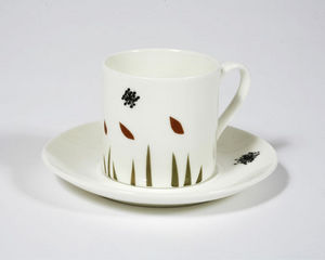 NADIA SPARHAM - windy day espresso cup and saucer - Coffee Cup
