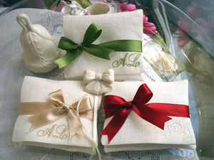 RICAMERIA MARCO POLO - sacchetti per bomboniere matrimonio e cerimonie - Marriage Candy Box