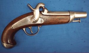 Cedric Rolly Armes Anciennes - pistolet modele 1842 de gendarmerie - Pistol And Revolver