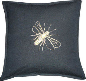 Barbara Coupe - flying bug - Square Cushion