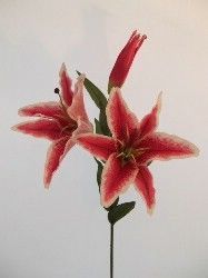 Lavenders Of London - stargazer lilly - Artificial Flower