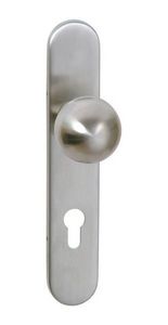 DESIGN MAT - plaque paliere fixe boule - Complete Door Handle Kit