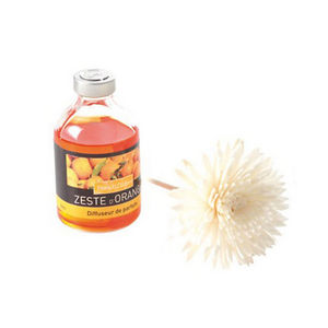 WHITE LABEL - diffuseur fleur en bois parfum du verger - Home Fragrance