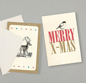 SUSI WINTER CARDS - merry little x-mas - Christmas Card