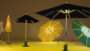 Illuminated parasol