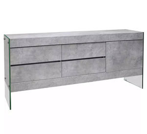 mobilier moss - crystalline gris-- - Low Chest