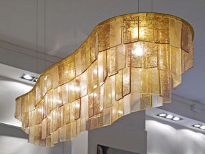 Adriana Lohmann - golden clouds - Hanging Lamp