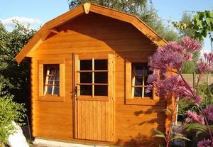 Casa Chalet - country - Wood Garden Shed