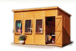 CABANES GREEN HOUSE -  - Wood Garden Shed