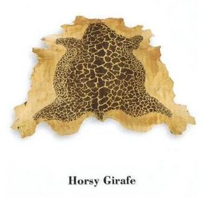 Sofic - horsy girafe - Animal Skin Rug