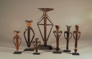 Galerie Olivier Castellano - flutes mossi - Flute