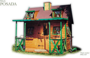 CABANES GREEN HOUSE - posada - Children's Garden Play House
