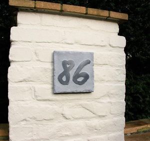 La Pierre - style 6 - House Number