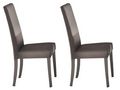 Chair-WHITE LABEL-Lot de 2 chaises design italienne VERTIGO LUX en s
