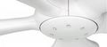 Ceiling fan-LBA HOME APLLIANCE-Ventilateur de plafond Splash blanc lampe Leds, 92