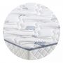 Spring mattress-WHITE LABEL-Matelas STUNY MERINOS à ressorts ensachés longueur