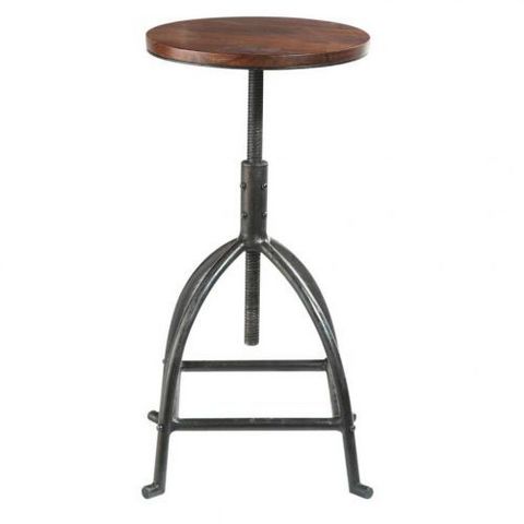MAISONS DU MONDE - Adjustable Bar stool-MAISONS DU MONDE-Tabouret Industry