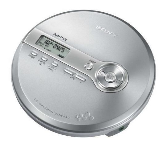 SONY - MP3-SONY-Baladeur CD MP3 Walkman D-NE240