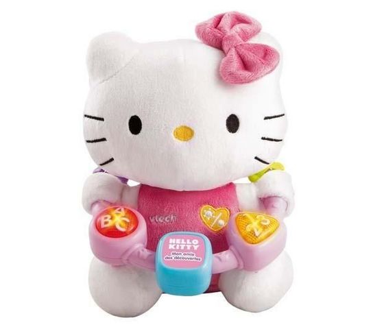 VTECH JOUET - Soft toy-VTECH JOUET-Hello Kitty - mon amie des dcouvertes