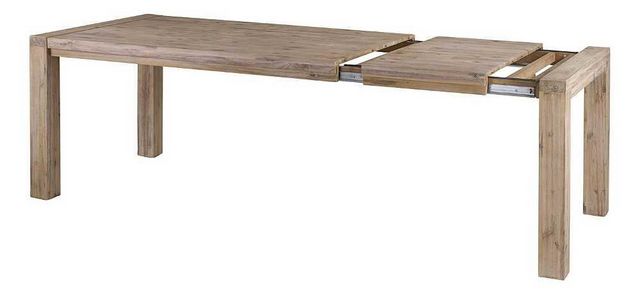 MOOVIIN - Rectangular dining table-MOOVIIN-Table 160cm nevada en acacia avec allonge 50cm