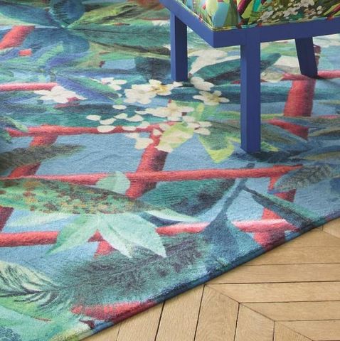 Christian Lacroix - Modern rug-Christian Lacroix-CANOPY TURQUOISE