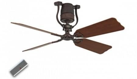Casafan - Ceiling fan-Casafan-Ventilateur de plafond vintage moteur bronze pales