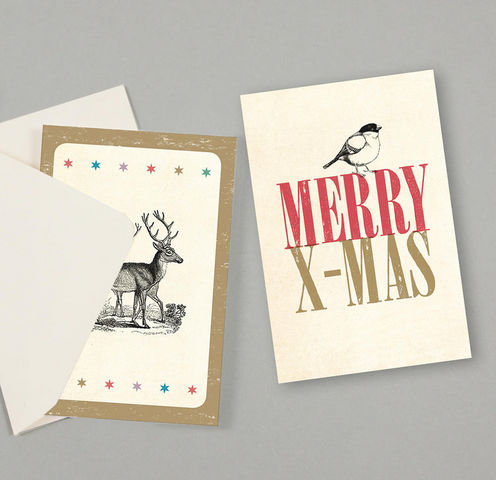 SUSI WINTER CARDS - Christmas card-SUSI WINTER CARDS-Merry little X-Mas